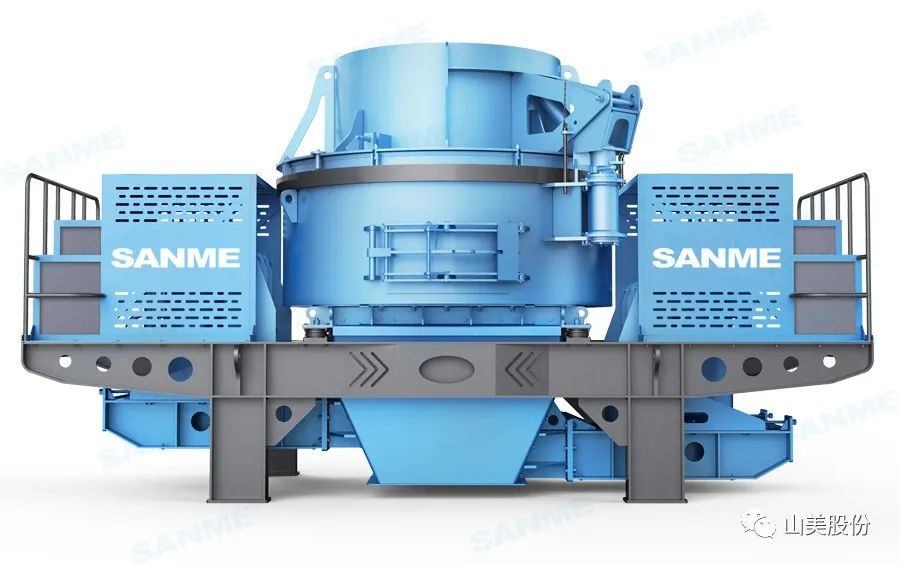 砂石協(xié)會(huì)報(bào)道！上海山美大進(jìn)料、大產(chǎn)量立式?jīng)_擊破碎機(jī)（制砂機(jī)）成功用于東方希望骨料生產(chǎn)線升級(jí)改造項(xiàng)目！